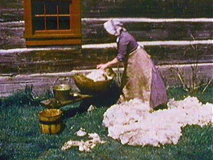 Canada Vignettes: The Wool Spinner